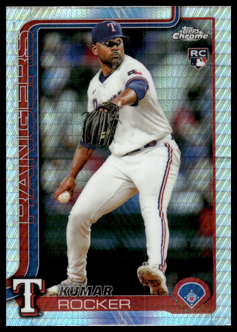 2025 Topps Chrome #73 Kumar Rocker Prism Refractors