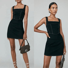 Davies Bustier Denim Mini Dress size 4