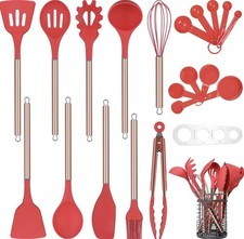 22 Pieces Silicone Kitchen Utensils Set for Cooking Baking Non-Stick Heat Resist