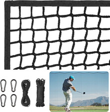 Golf Netting 7Ft,10Ft,15Ft,20Ft Golf Practice Net for Garage, Sport Practice Bar
