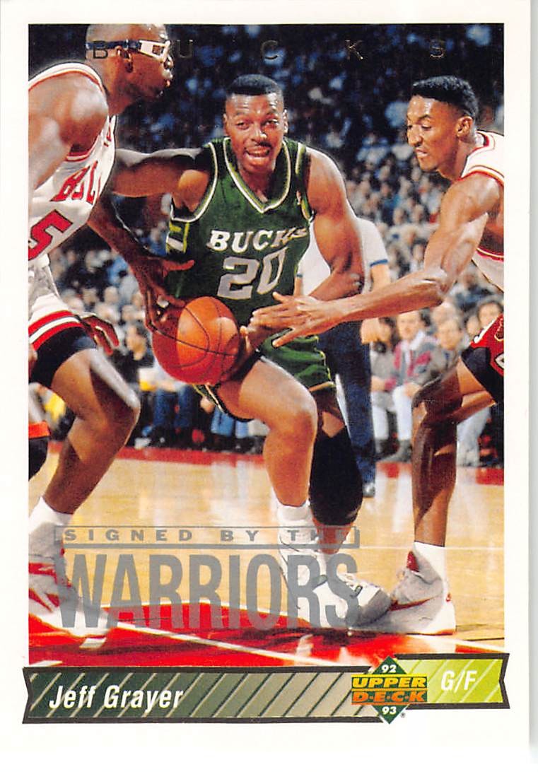1992-93 Upper Deck #77 Jeff Grayer