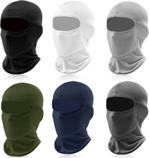6 Pack Ski Mask Balaclava for Men Women, Full Face Cover