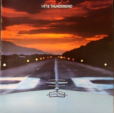 1978 Ford Thunderbird Town Landau Sport Tutone Diamond Jubilee Sale Brochure Org
