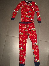 Wondershop Kids Red Winter Holiday Christmas Pajama Set Size 12T