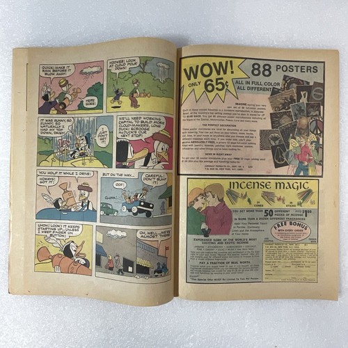 Vtg Walt Disney Donald Duck #144 1972 Secret of the Gothic Mansion GnuReads - Picture 13 of 22