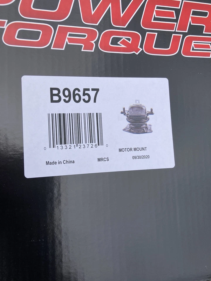Engine Mount Power Torque B9657 - Image 3 of 4