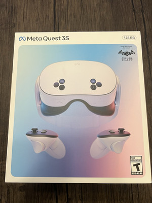 Meta Quest 3S 128GB - Includes Batman: Arkham Shadow Game - Brand New