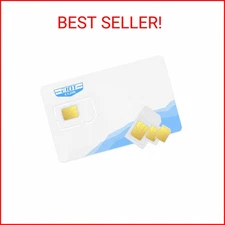 EIOTCLUB Prepaid 4G LTE SIM Card, No Contract Wireless, USA Compatible with Nati