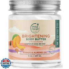 Petal Fresh Pure Brightening Mango and Almond Oil Body Butter with Niacinamid