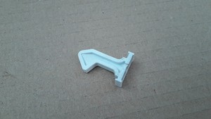 Ausgebaut aus Whirlpool TDRL 60110 Klemmnase Türschloss Waschmaschine 6517/P