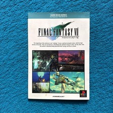 Final Fantasy VII Guide Book by Squaresoft with Prologue  Art Collection