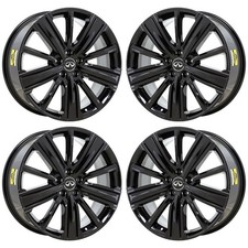 20" Infiniti Qx50 Gloss Black Exchange Wheels Rims Factory OEM 73721 2019-2023