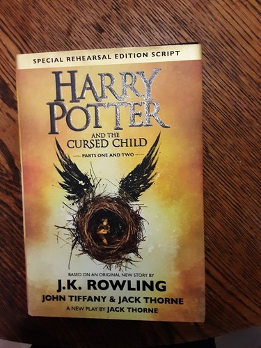Harry Potter And The Cursed Child 1st Edition Hardcover Book By J.K ...