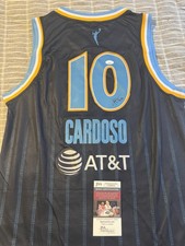 Kamilla Cardoso Signed Nike Jersey Chicago Sky JSA COA AUTHENTIC AUTO WNBA