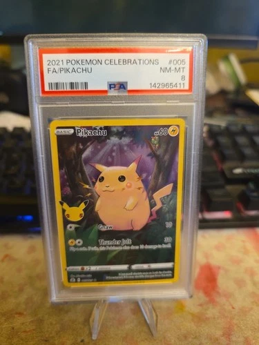 Pikachu 005/025 *PSA 8* Celebrations Pokemon TCG