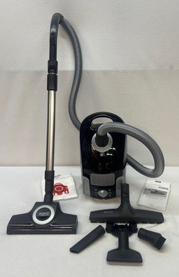 Miele Compact C1 Turbo Team PowerLine SCA30 Canister Vacuum, Obsidian Black