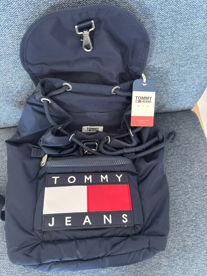Sac à dos Tommy Hilfiger Jeans bleu marine - Neuf avec étiquette - Photo 4/4