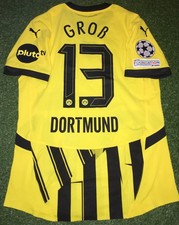 Pascal Groß Matchworn Champions League Trikot BVB Dortmund 2024/25 vs. Barcelona