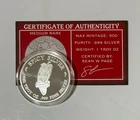 STL Mint Spicy Silver MEDIUM RARE 1 Troy Oz .999 Silver Art Round W/ COA LTD 500