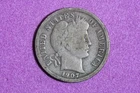 ESTATE FIND 1907 S Barber Dime #K59760