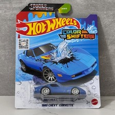 Hot Wheels Transformers 1980 Chevy Corvette - Colour Shifters