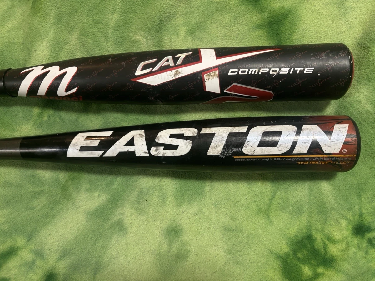 Compuesto Marucci Cat X2 y aleación Easton Reflex