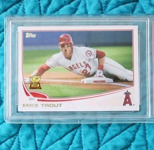 2013 Topps - Mike Trout #27 PSA 10 view 4