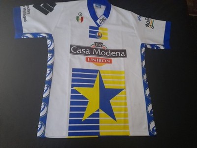 RARE DAYTONA MODENA ASICS VOLLEYBALL JERSEY L. WITH SHIELD AND CUP ITALY
