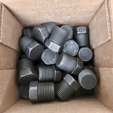 25x ANVIL 1/2" NPT Male Hex Plug Forged Steel A105 Class 6000 39980ABX ⚙️