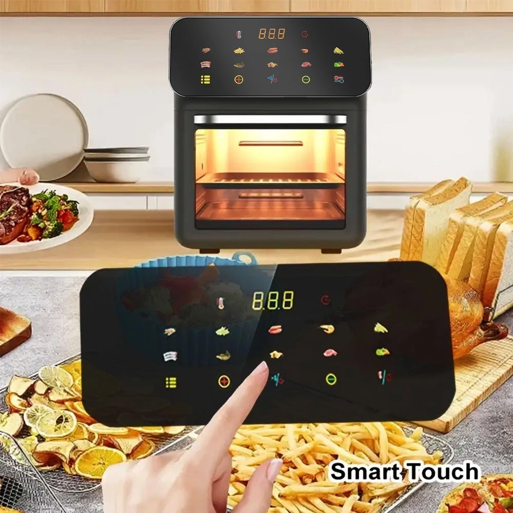 8QT Digital Air Fryer Oven with LED Touch Screen for Oil-Free Cooking