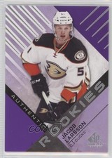 2016-17 SP Game Used Authentic Rookies Purple Jacob Larsson #114 9jj