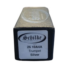 Schilke Standard Series Trumpet Mouthpiece Model 10A4A Finished in Silver Plate