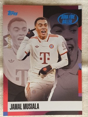 2024-25 Topps Bayern München Team Set /150 Jamal Musiala Bona Fide Baller