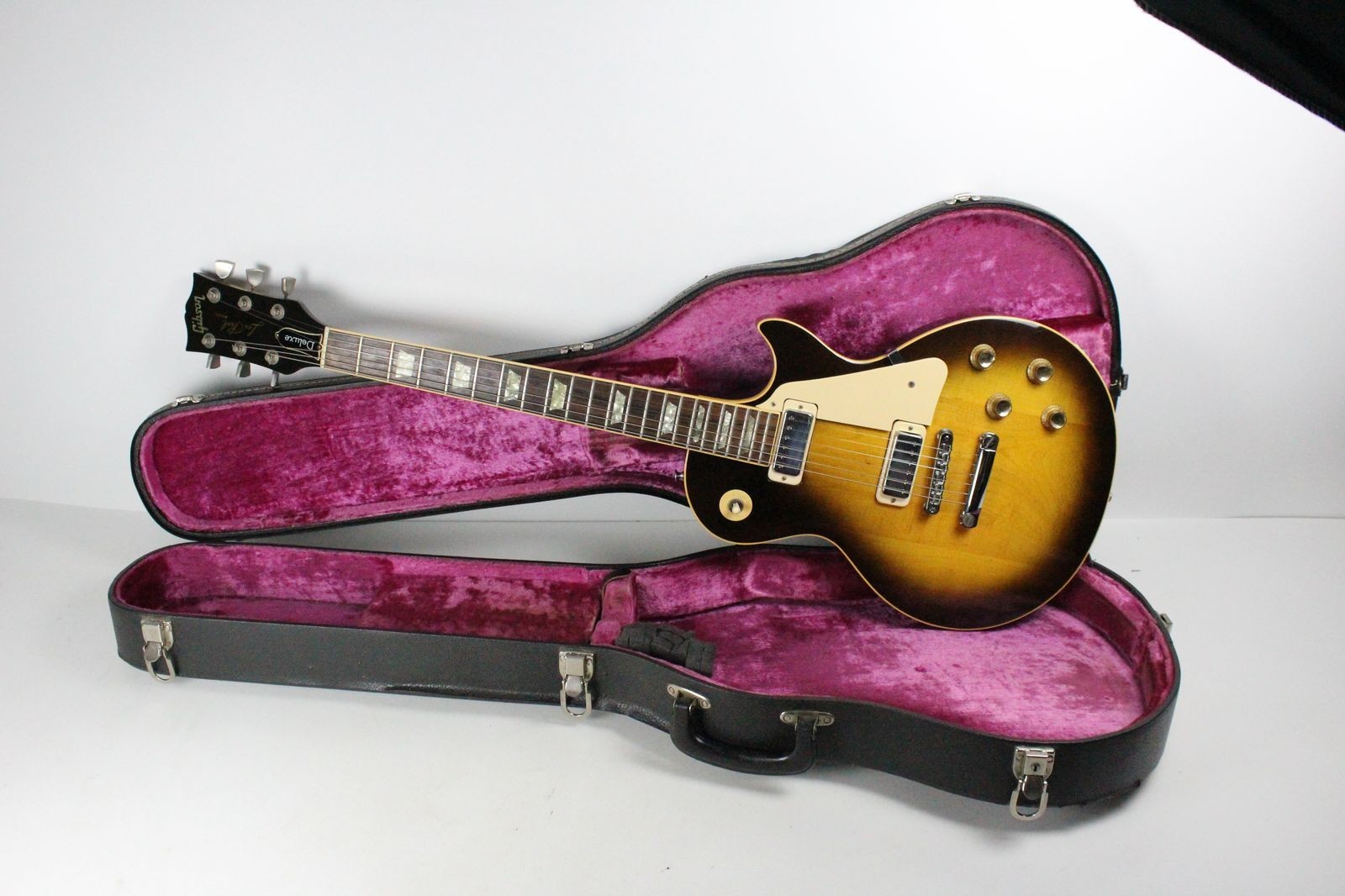 1976 Gibson Les Paul Deluxe Tobacco Sunburst Super Clean MINT Original Case 1970
