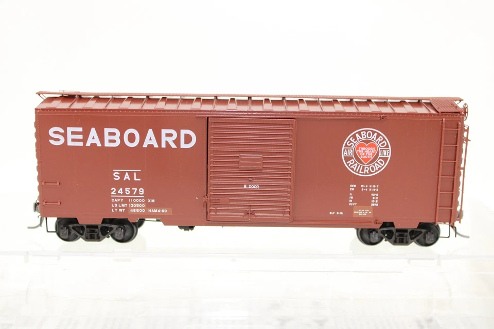 Kadee HO Scale SAL Seaboard Air Line 40' PS1 Box Car #24579 8' Door LN OB 5128 - Image 2 of 4