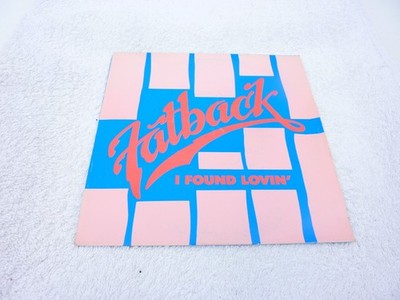 Fatback -  I found Lovin´  Vinyl Single 7'' 1983 Master Mix