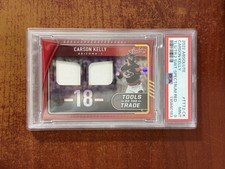 2022 Panini Absolute Tools Of The Trade 2 Swatch Carson Kelly #TTT2-CK PSA 9 Hig