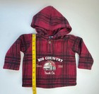 Baby Q Y2K Plaid Truck Hoodie Size 18 months — photo 2