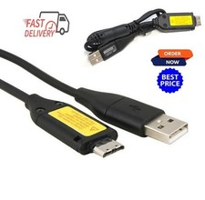 SAMSUNG DIGITAL CAMERA BATTERY CHARGER/USB CABLE PL65, PL57 WB650 WB700 WP10 New