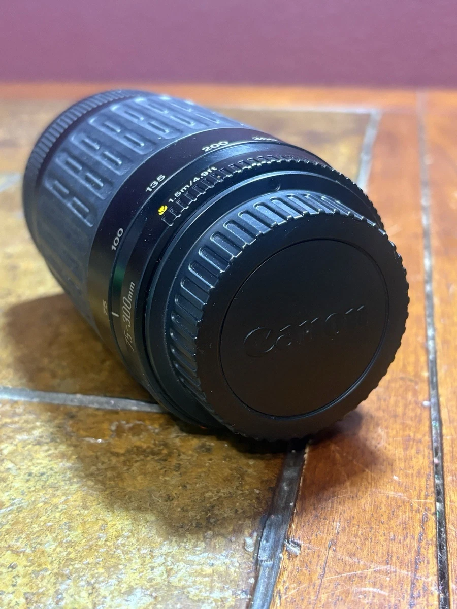 Canon EF 75-300mm Camera Lenses for sale | eBay