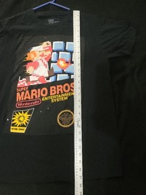 Nintendo Original NES Super Mario Bros Short Sleeve T Shirt Size L Large  2014