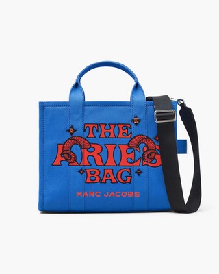 MARC JACOBS The Zodiac Canvas Tote Bag Medium Aries Neu