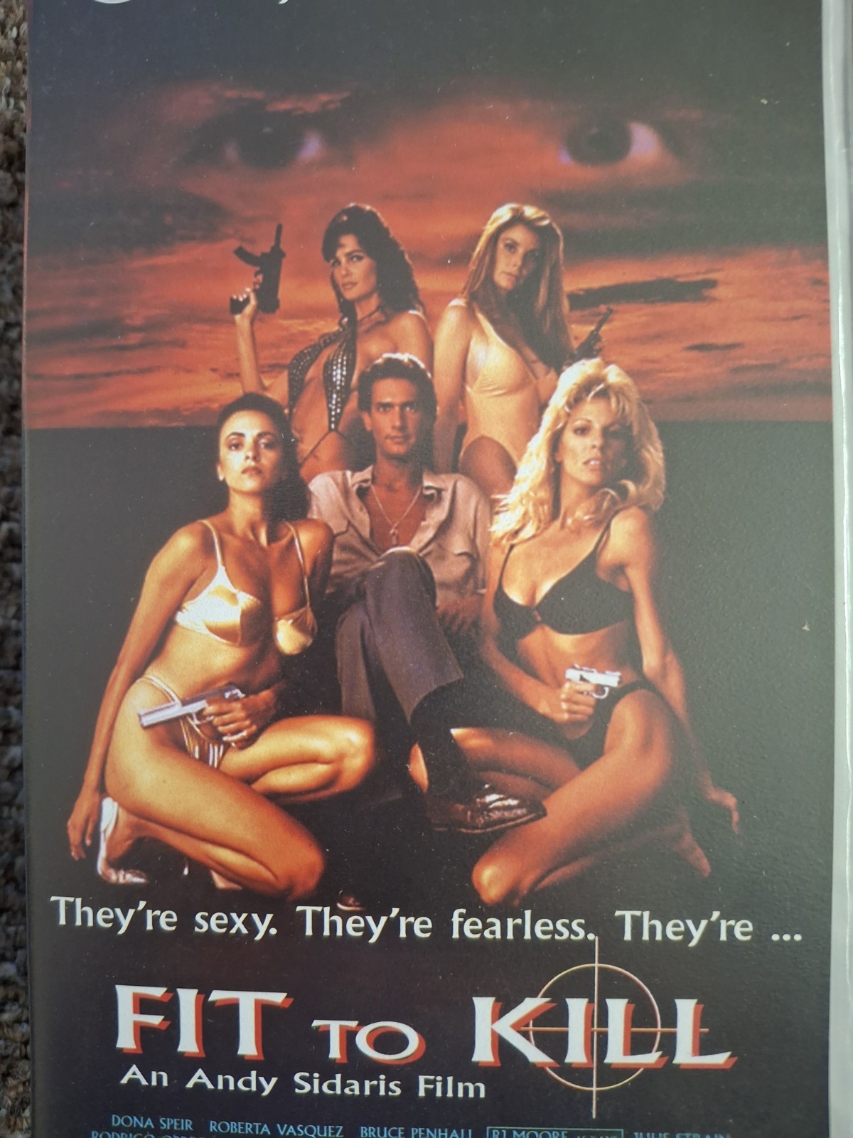 RARE VHS TAPE FIT TO KILL