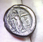 Ancient Greek Bronze Coin Thessalian League Apollo Athena Itonia 7.17g VF Rare — photo 7