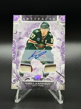 2024-25 Artifacts/Purple Auto Materials/Wild/Kirill Kaprizov/ 01/10 ￼