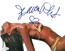 Jessica White Signed Autographed w/Heart 8x10 Sexy Arched Back Bikini Photo ACOA