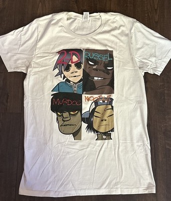 Vintage Y2K Gorillaz 2-D Russell Murdoc Noodle Band Music Album Tour Concert