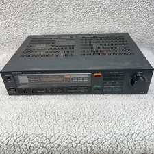 Onkyo TX-15 AM/FM Stereo Tuner Digital Display, Black. WORKS BUT READ DESC