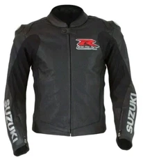 New Suzuki GSXR Motorrad Leather Racing Jacket, Motorcycle Leather Jacket