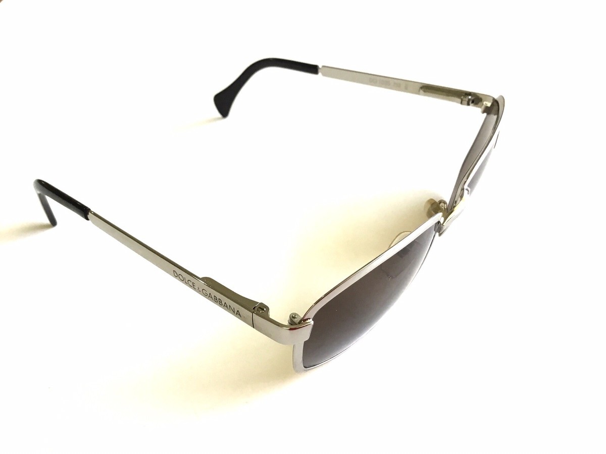 D＆G Silver frame sunglasses Guess Aviator Sunglasses GU6512-06C-66 Silver Smoke Mirror